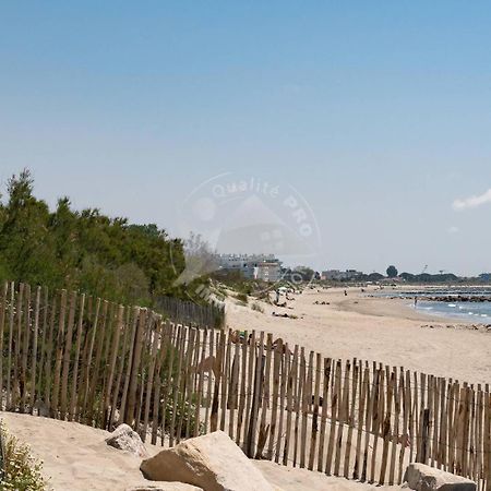 As21512 - Studio Cabine Vue Mer Laterale Avec Parking Prive A 20M De La Plage Ле-Гро-дю-Руа Экстерьер фото